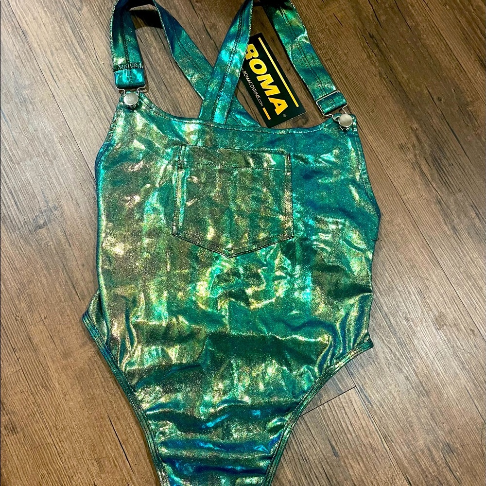 EDM High cut rave rompers